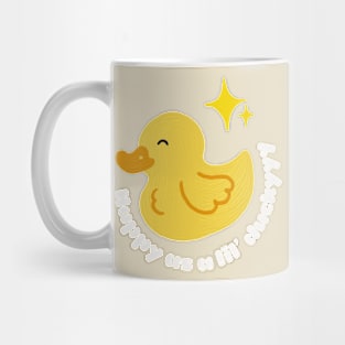 Happy as a duck Mug